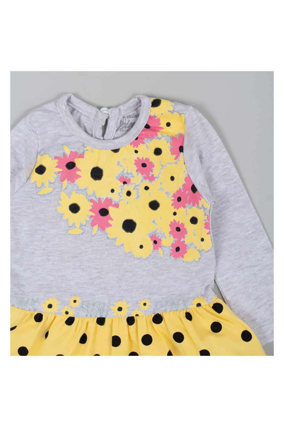 Сукня для дівчинки жовтий фулікра