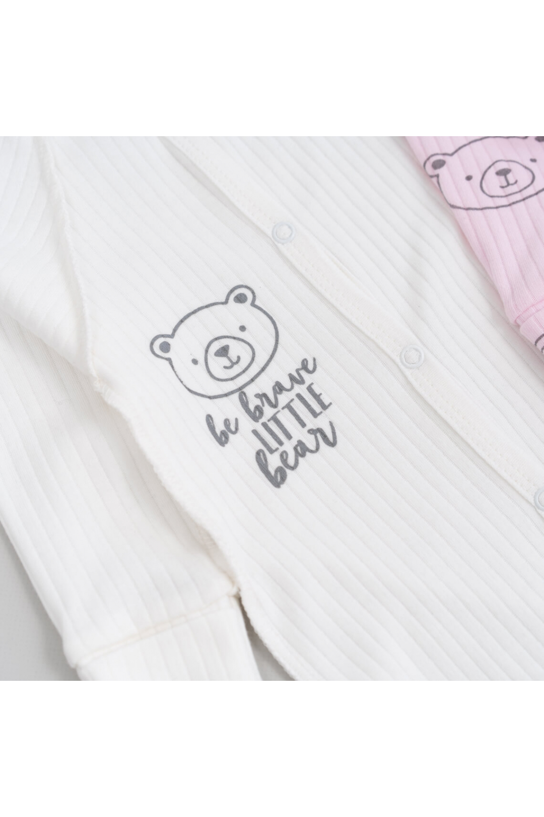 Пара сліпів  для новонароджених рожевий інтерлок