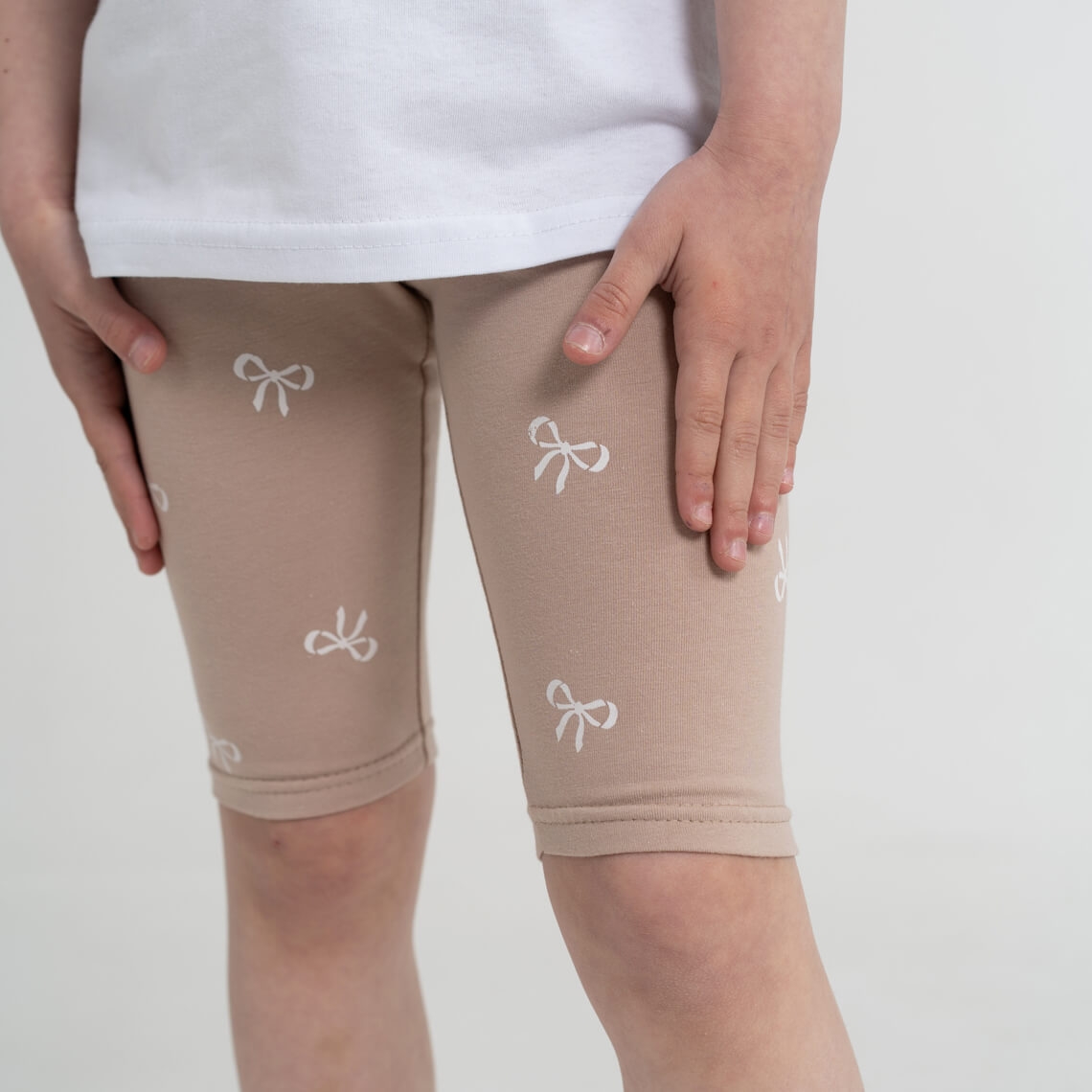 Велосипедки для дівчинки бежевий фулікра