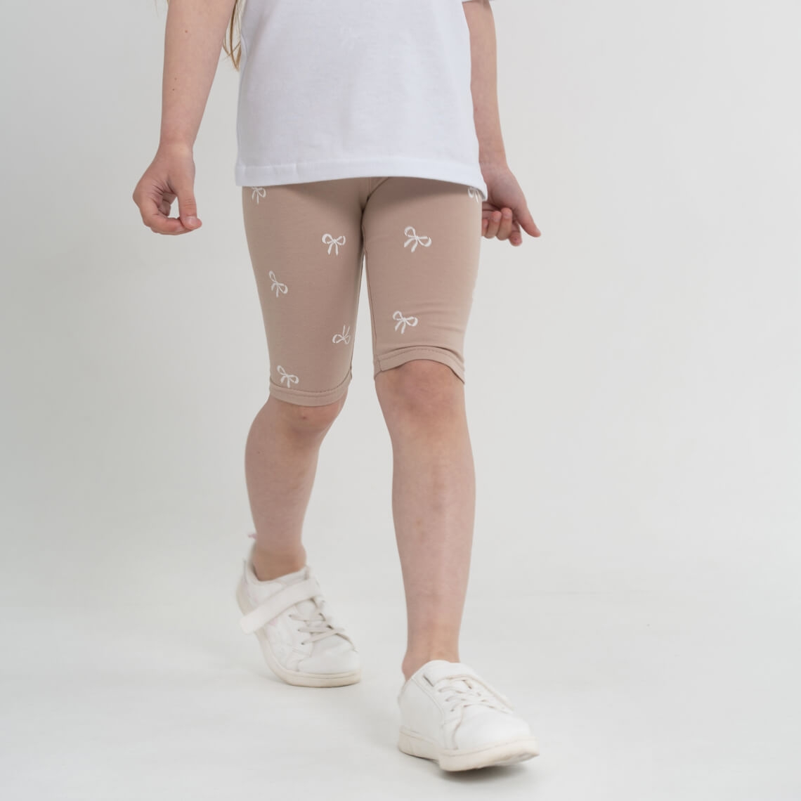 Велосипедки для дівчинки бежевий фулікра