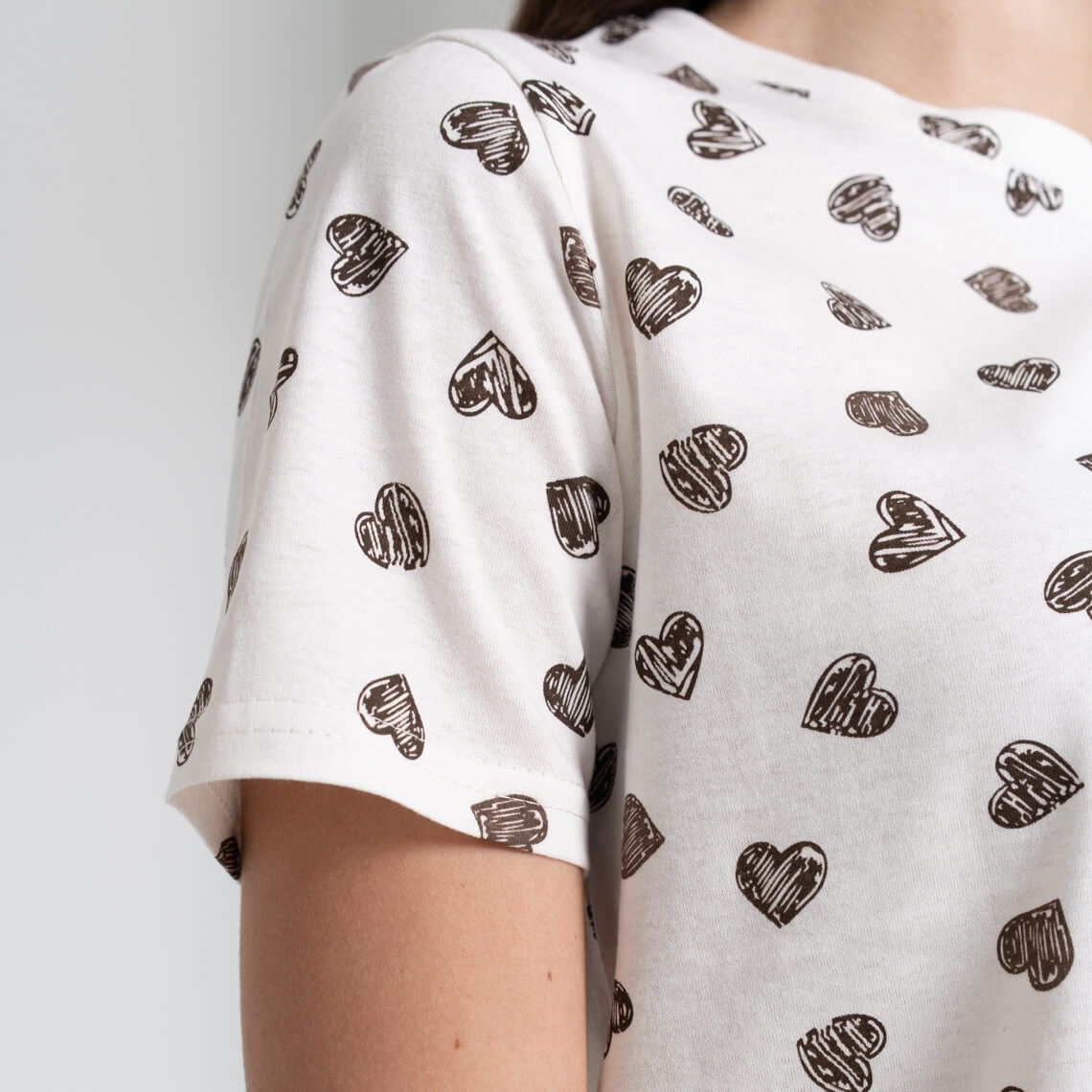 Піжама жіноча молочний кулір