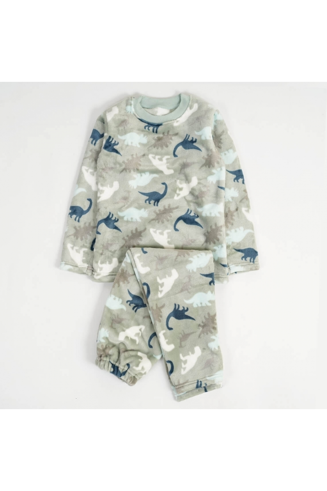 Піжама для хлопчика Діно олива велсофт