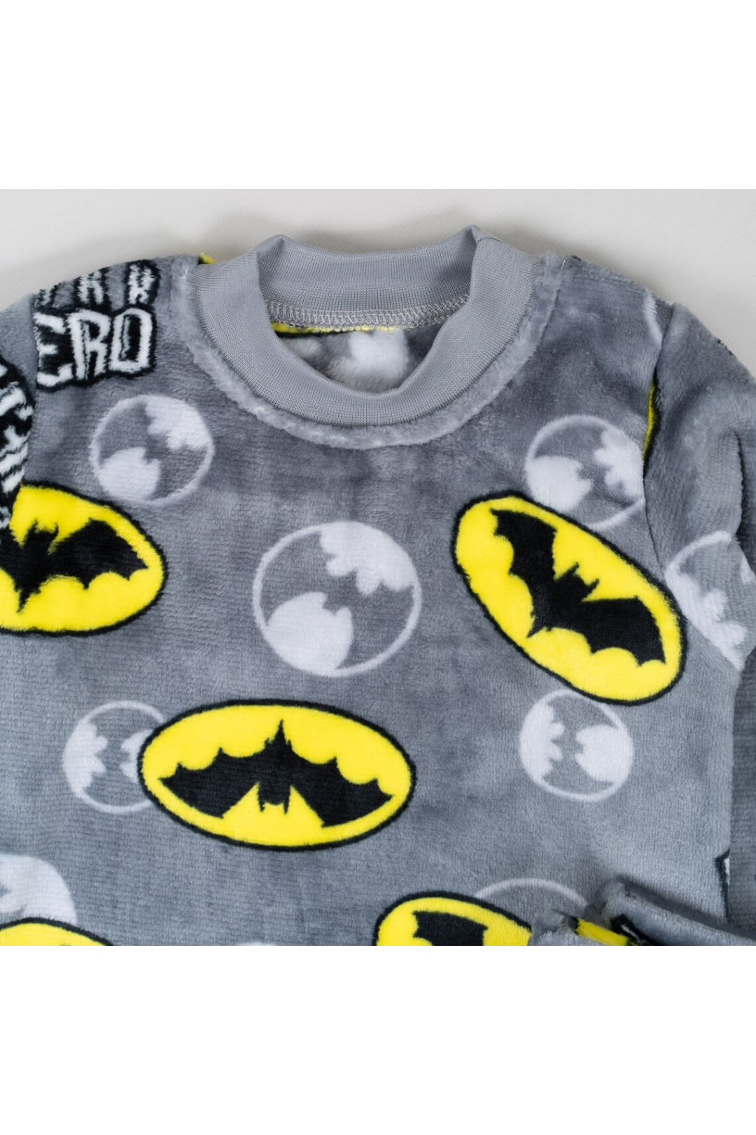 Піжама для хлопчика Batman сірий велсофт