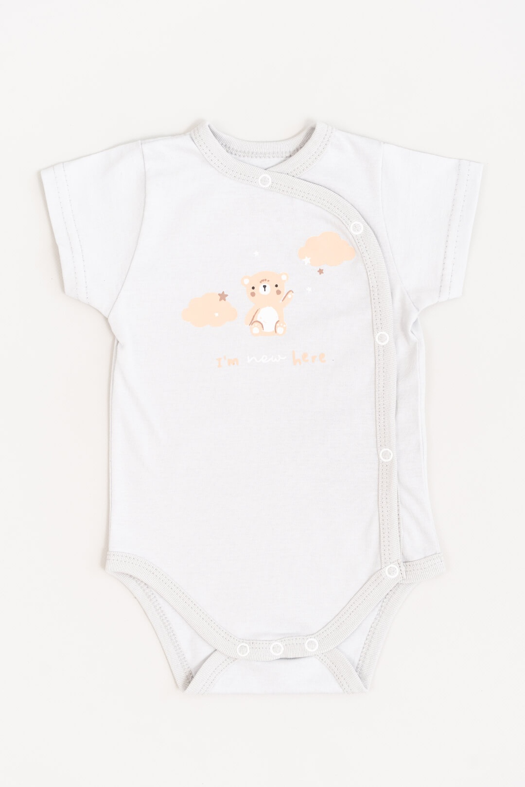 Боді для малят світло-сірий кулір