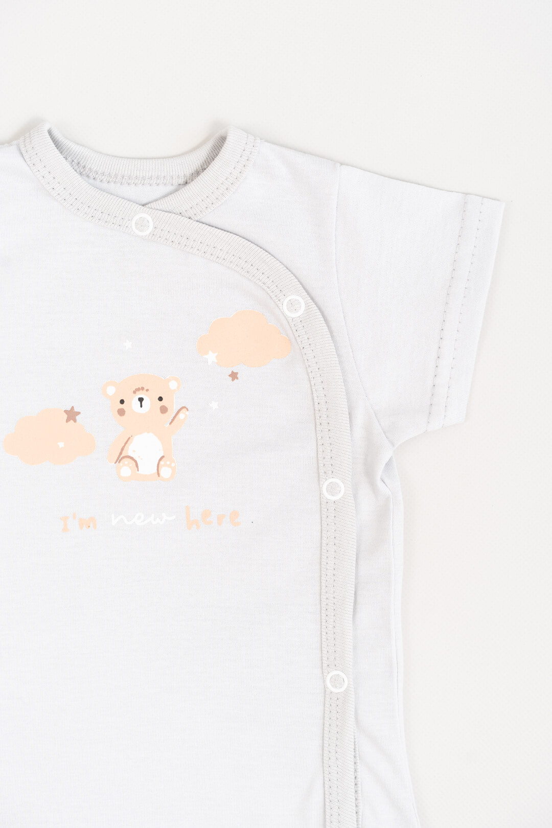 Боді для малят світло-сірий кулір