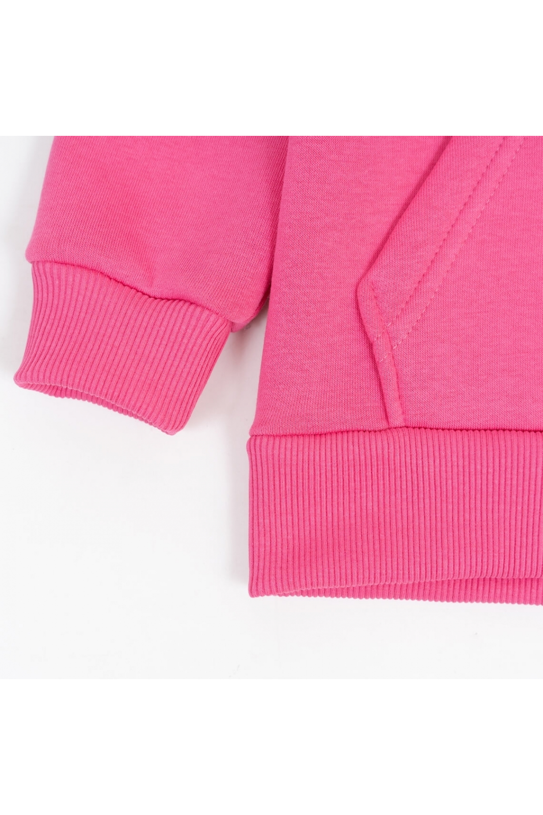 Костюм  для дівчинки фуксія тринитка на флісі