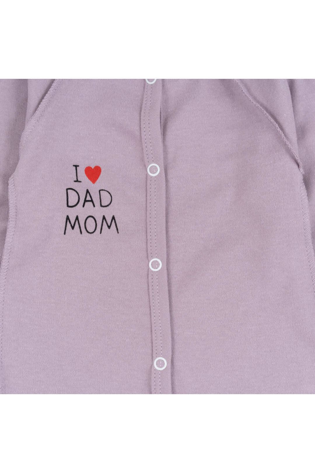 Комплект для новонароджених ліловий інтерлок