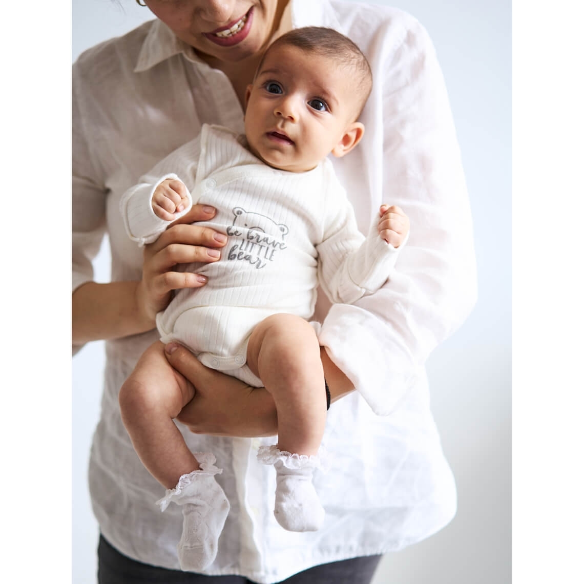 Комплект для новонароджених рожевий інтерлок пеньє