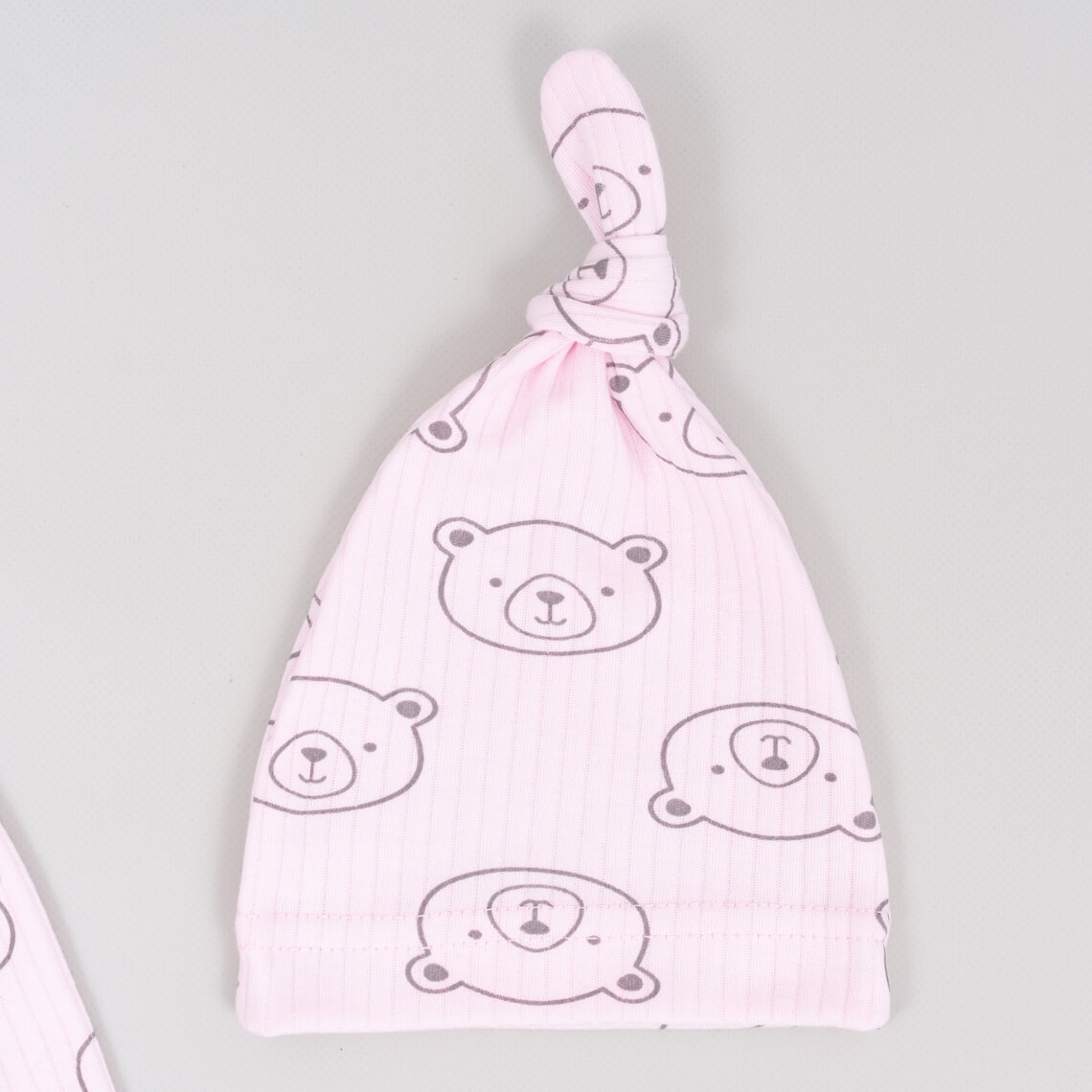 Комплект для новонароджених рожевий інтерлок пеньє