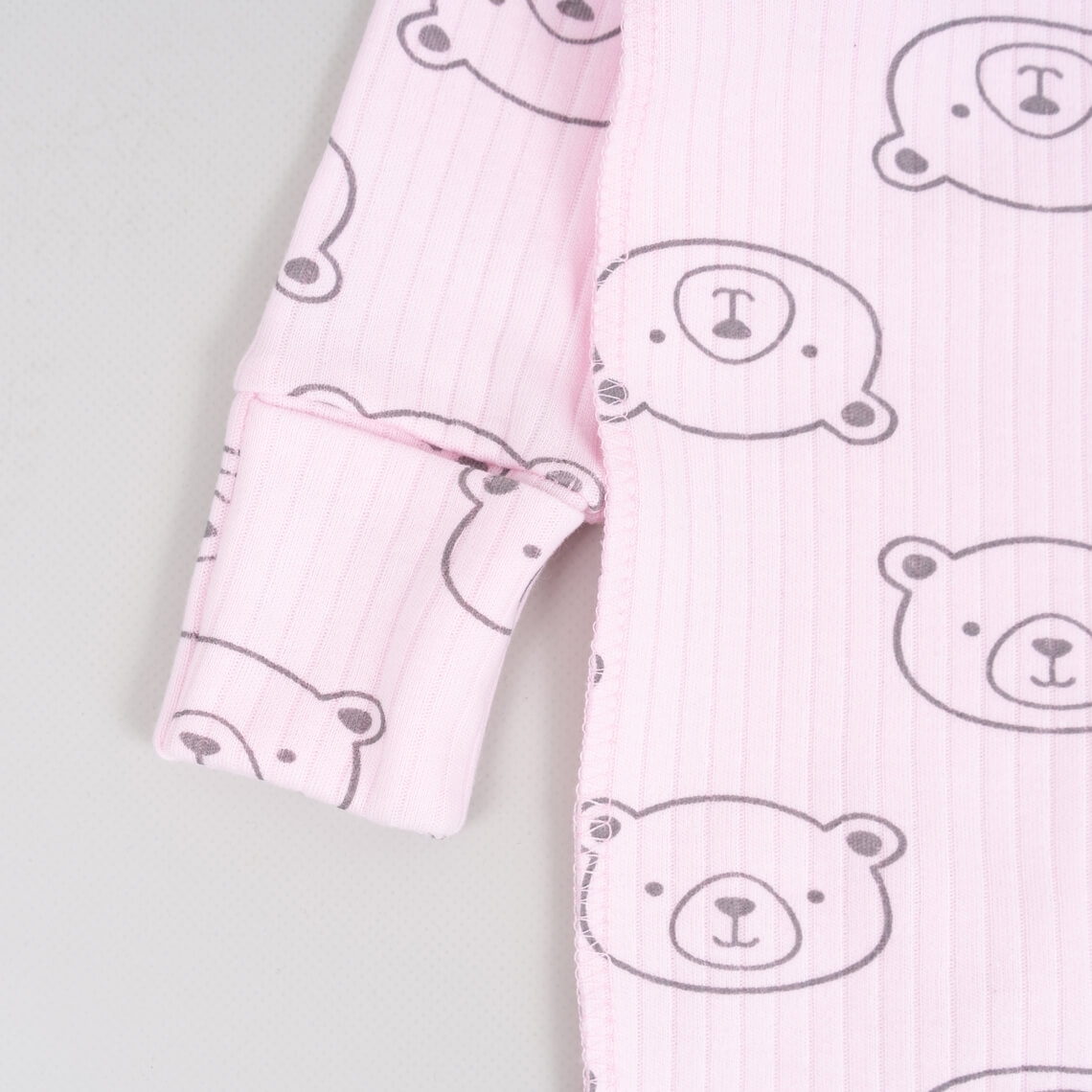 Комплект для новонароджених рожевий інтерлок пеньє