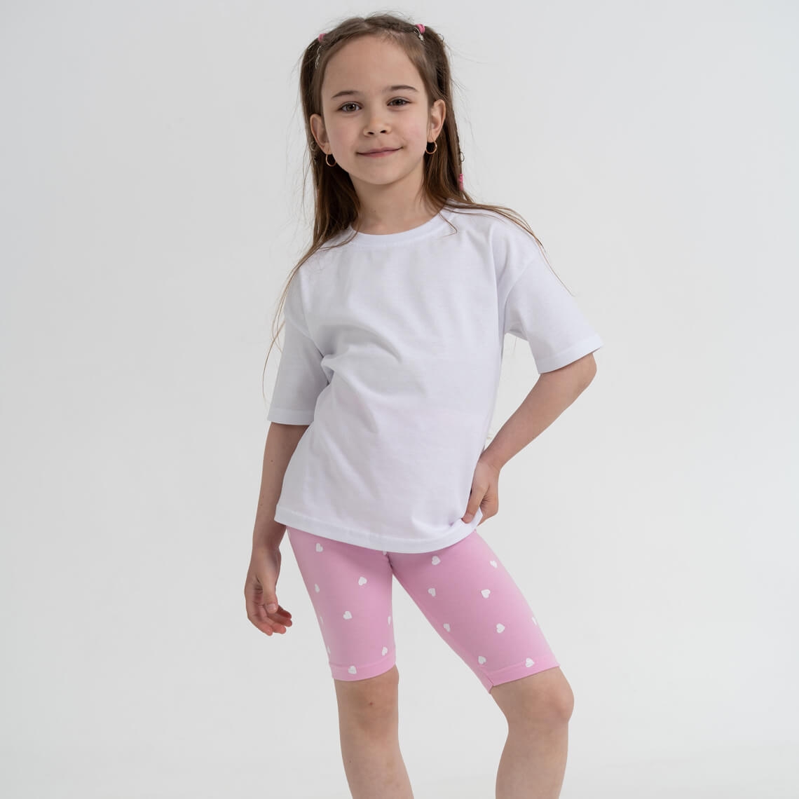 Велосипедки для дівчинки рожевий фулікра