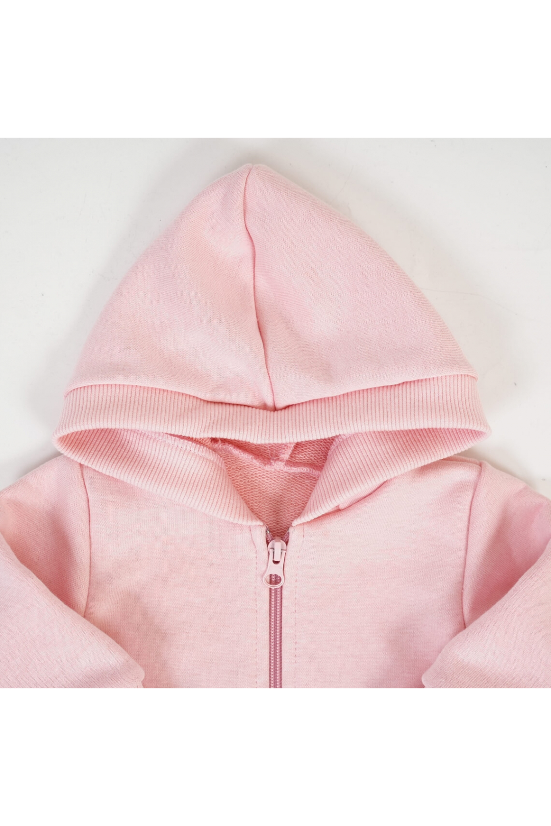 Комбінезон  дитячий рожевий пастель тринитка петля