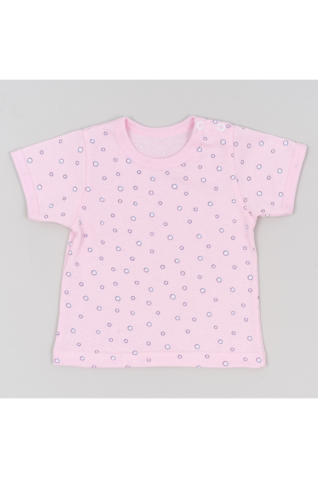 Футболка ясельна рожевий кулір