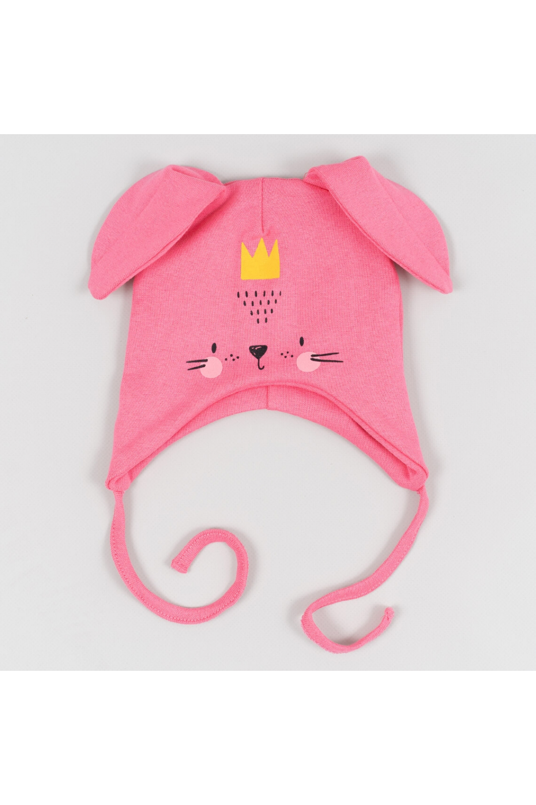 Шапочка для дівчинки фуксія стрейч