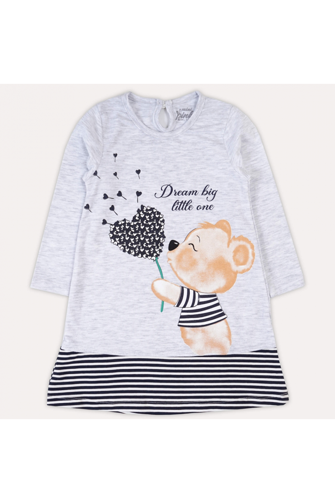 Сукня для дівчинки сірий фулікра