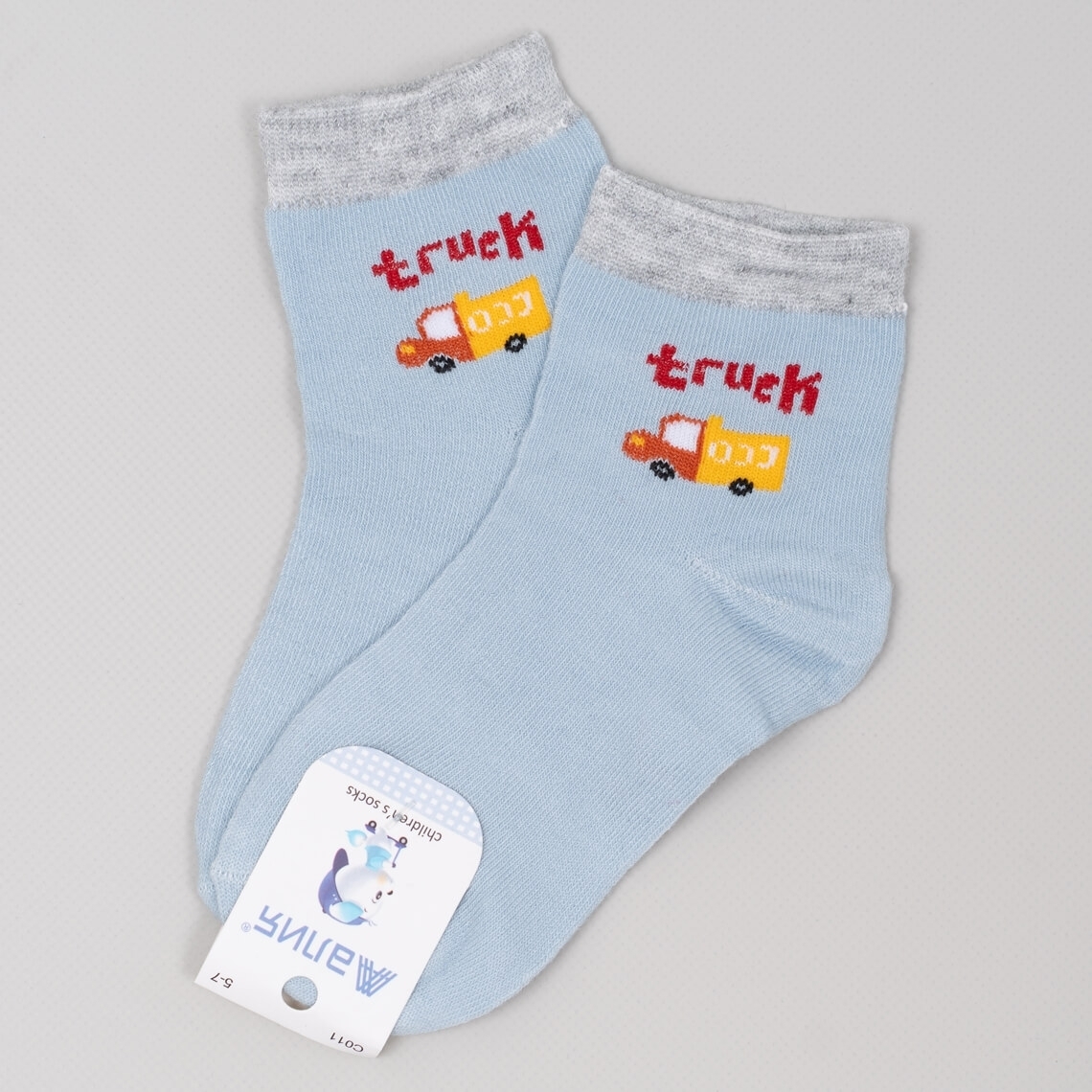 Шкарпетки для хлопчика блакитний бавовна