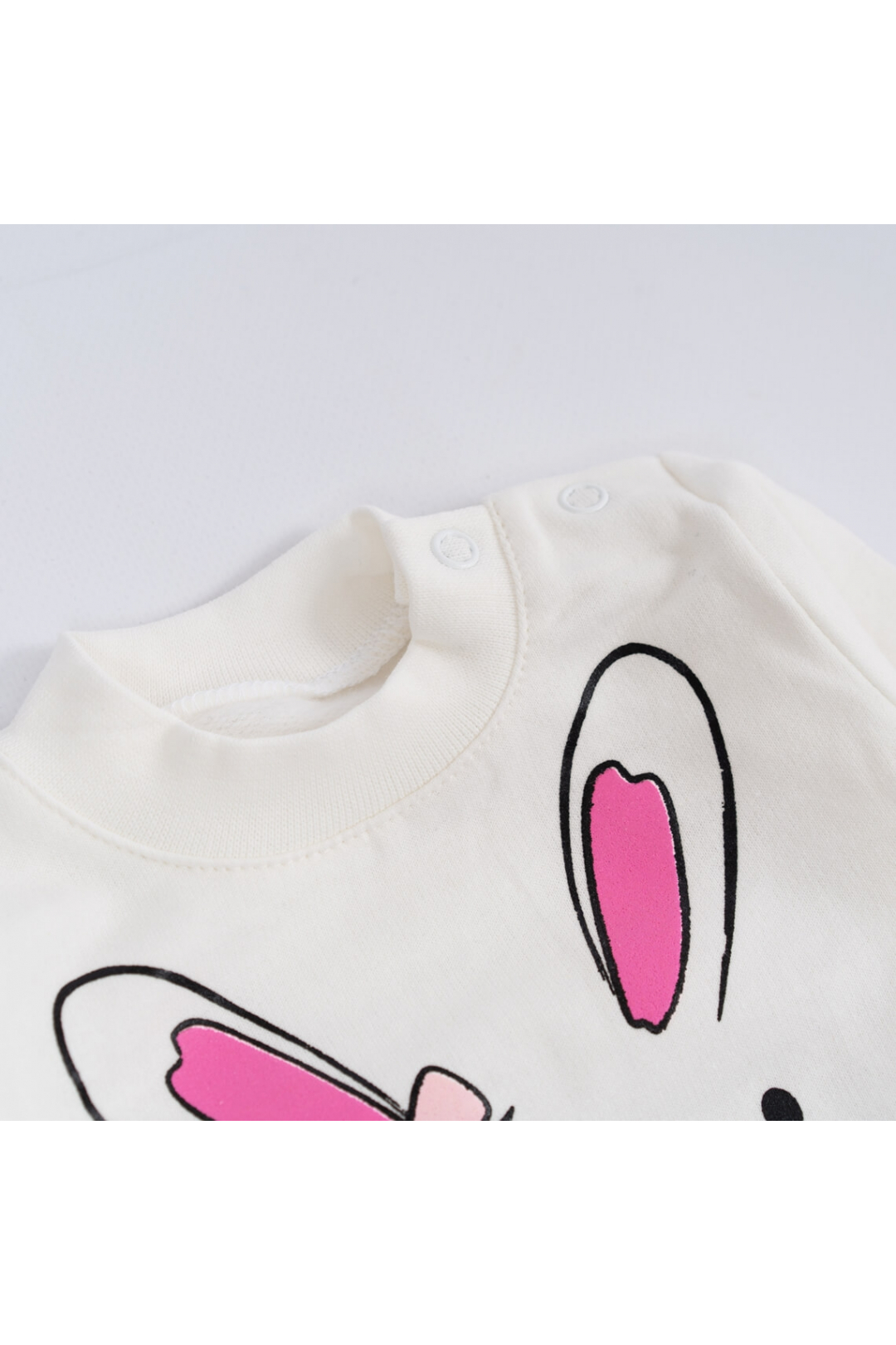 Боді для малят Зайка молочний начіс(футер)