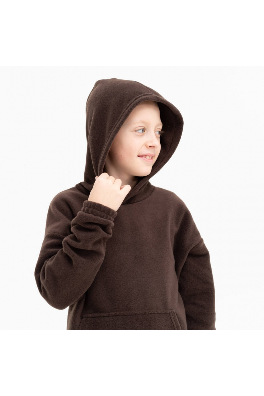 Флісовий костюм для хлопчика шоколад фліс