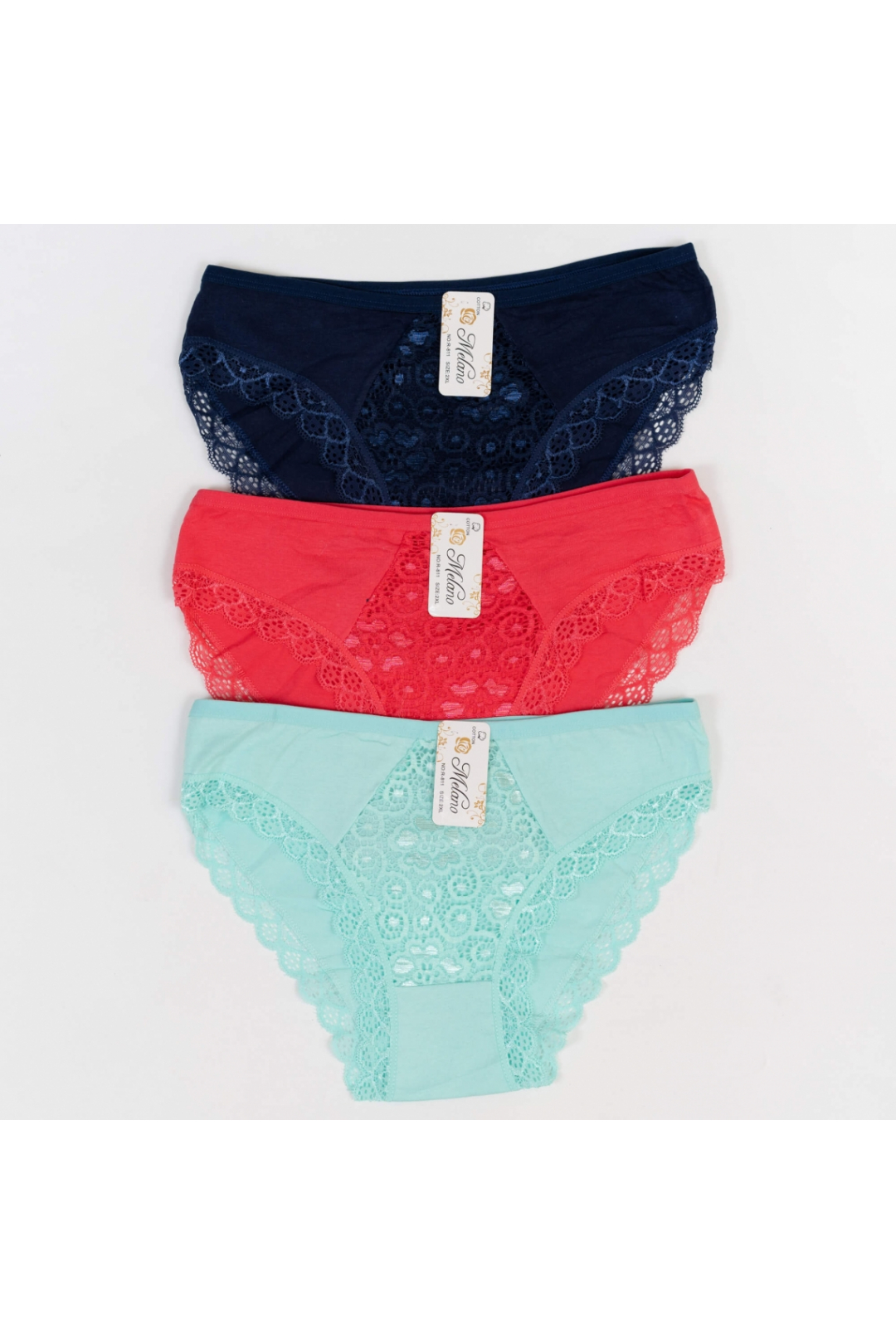 Труси жіночі червоний бавовна