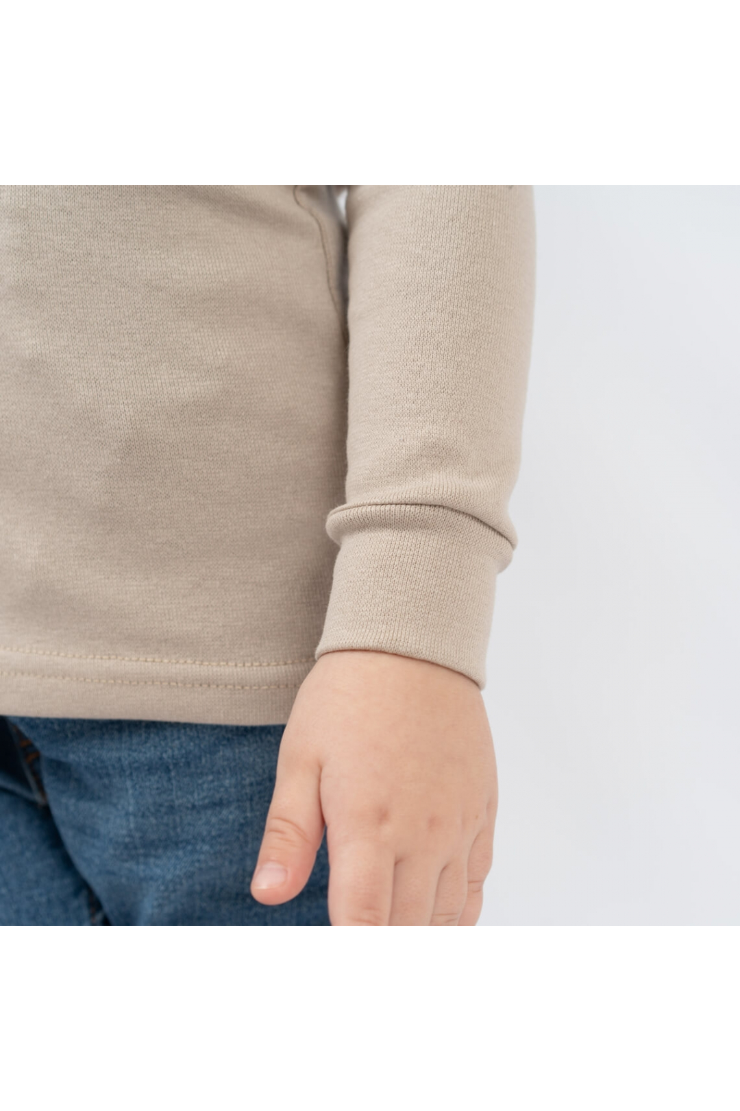 Гольф дитячий бежевий стретч