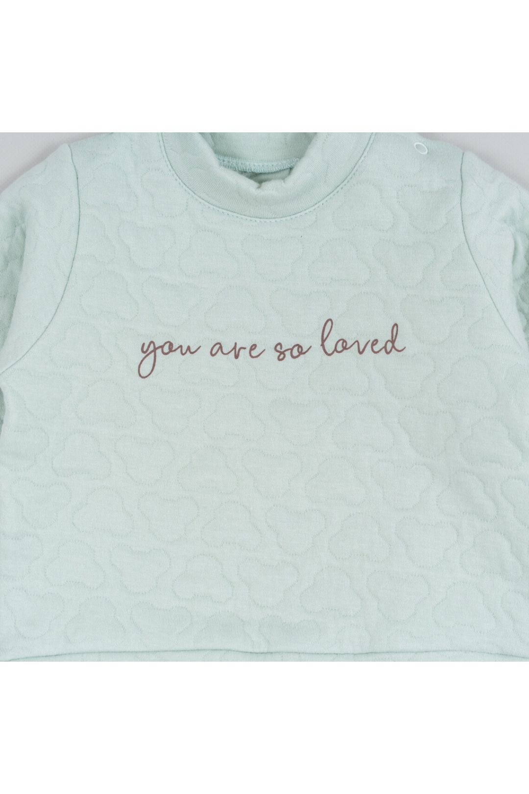 Костюм для малят ментоловий капітон