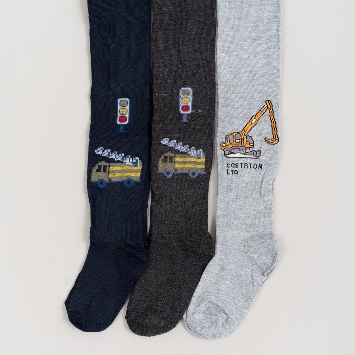 Колготки для хлопчика світло-сірий бавовна