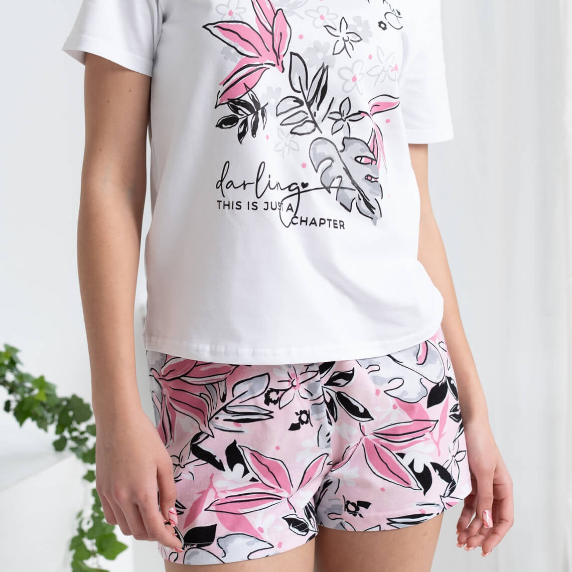 Піжама жіноча рожевий кулір