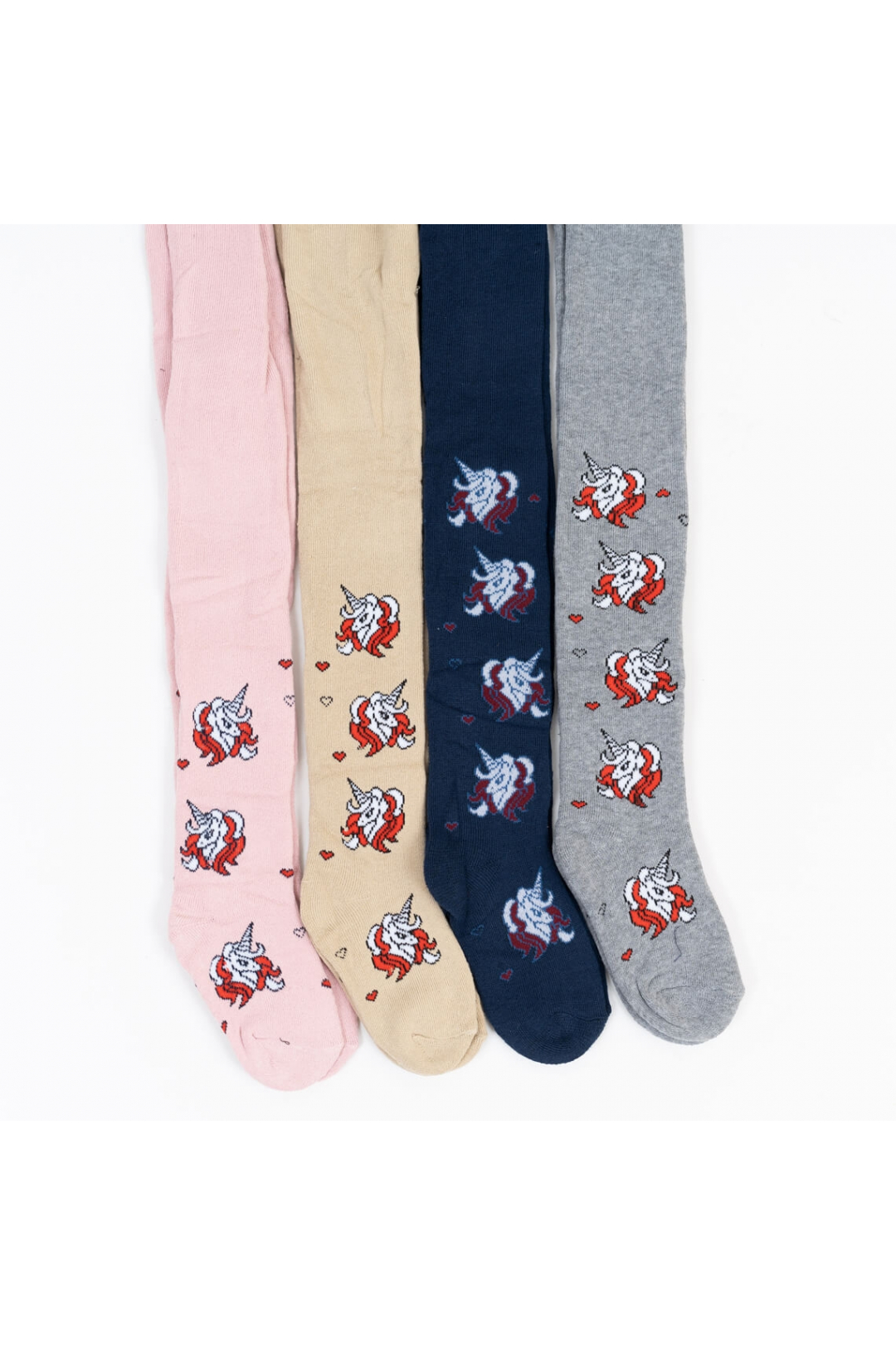 Колготки махрові для дівчинки темно-синій махра