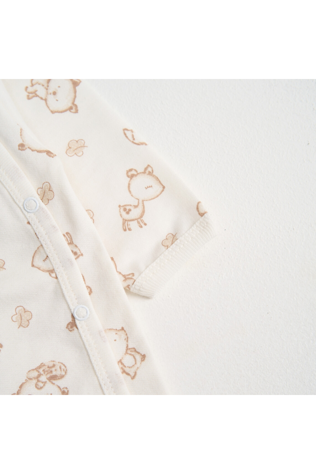 Чоловічок для малят Білочки молочний начіс(футер)