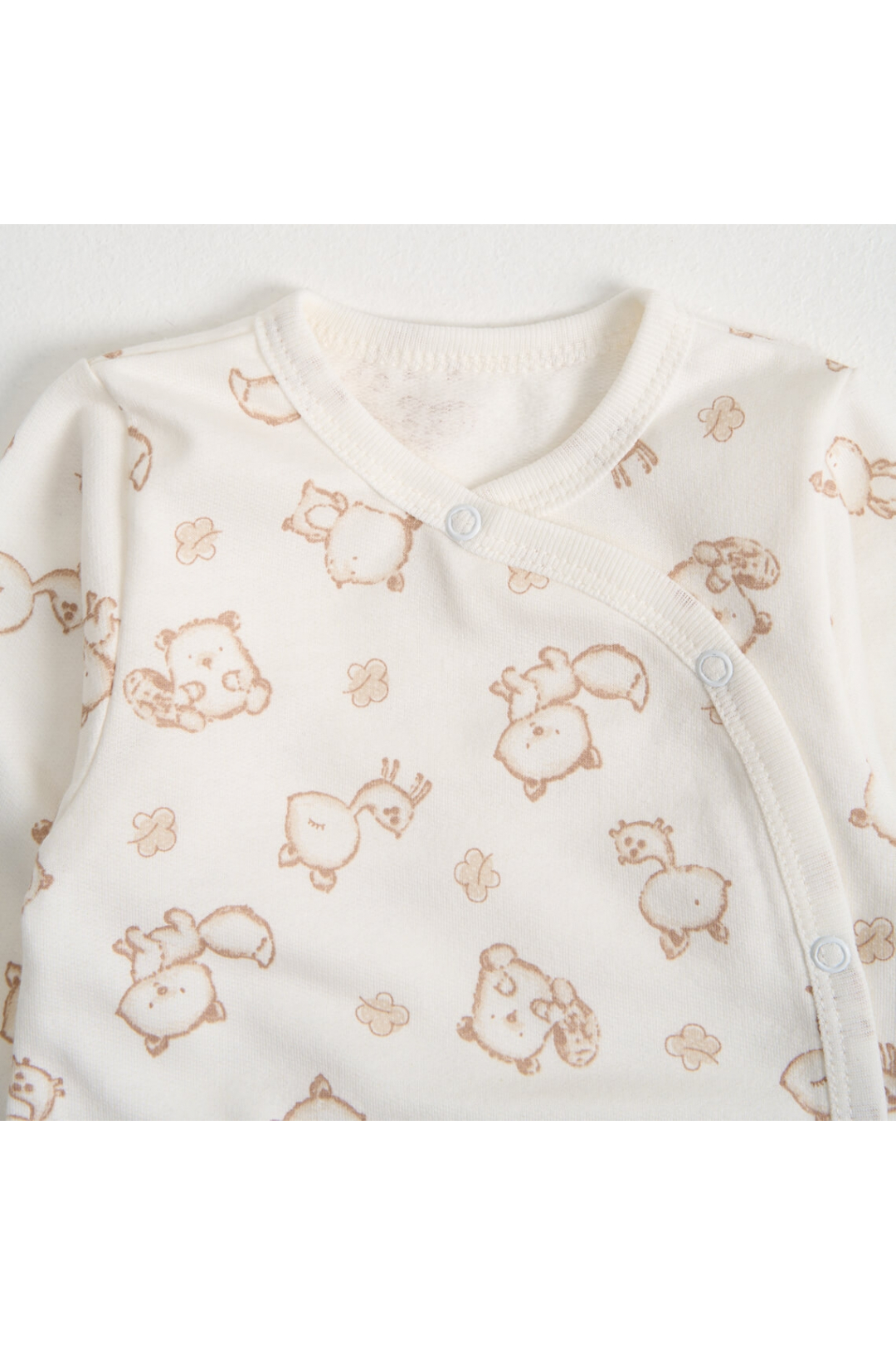 Чоловічок для малят Білочки молочний начіс(футер)