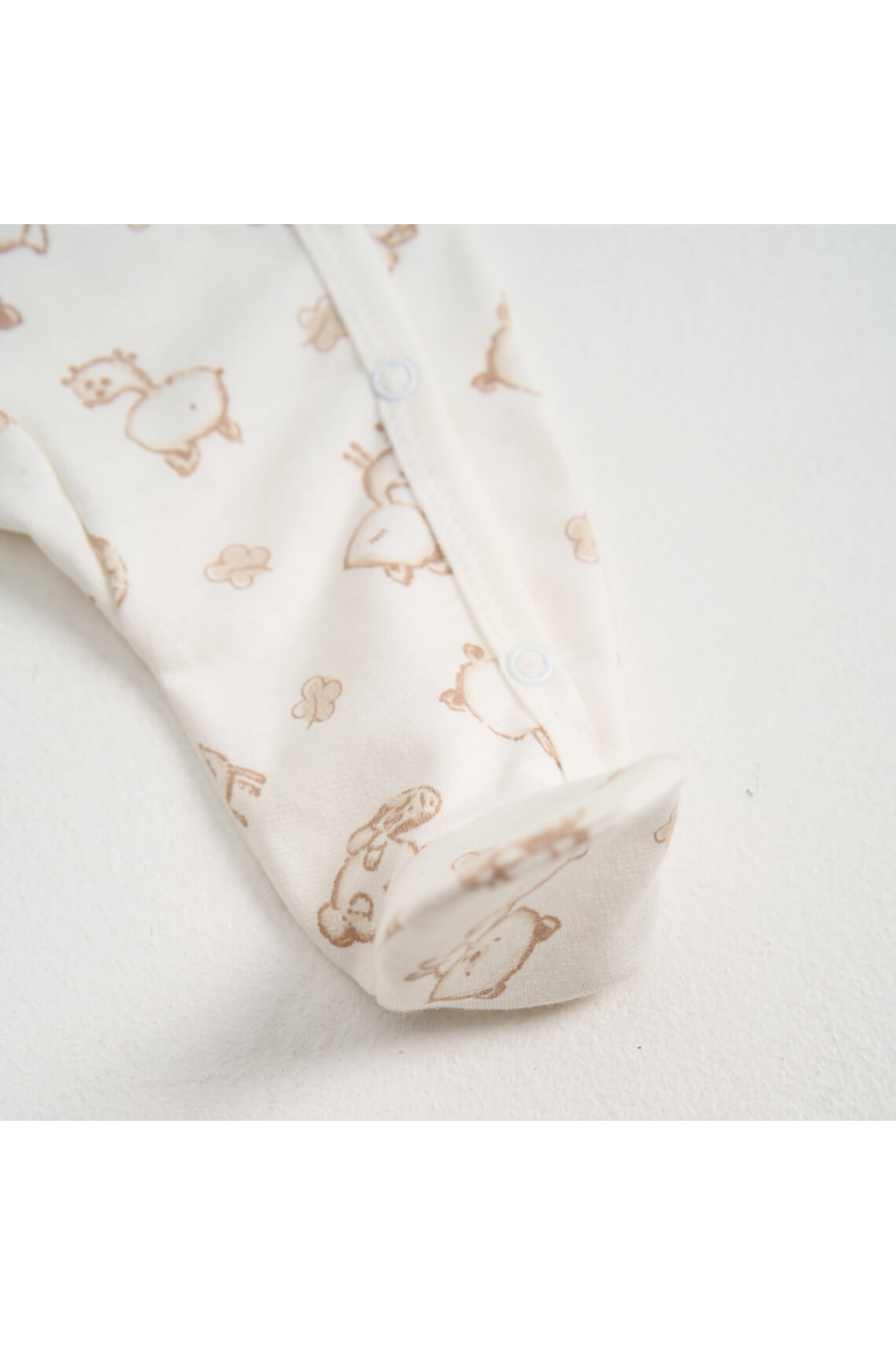 Чоловічок для малят Білочки молочний начіс(футер)