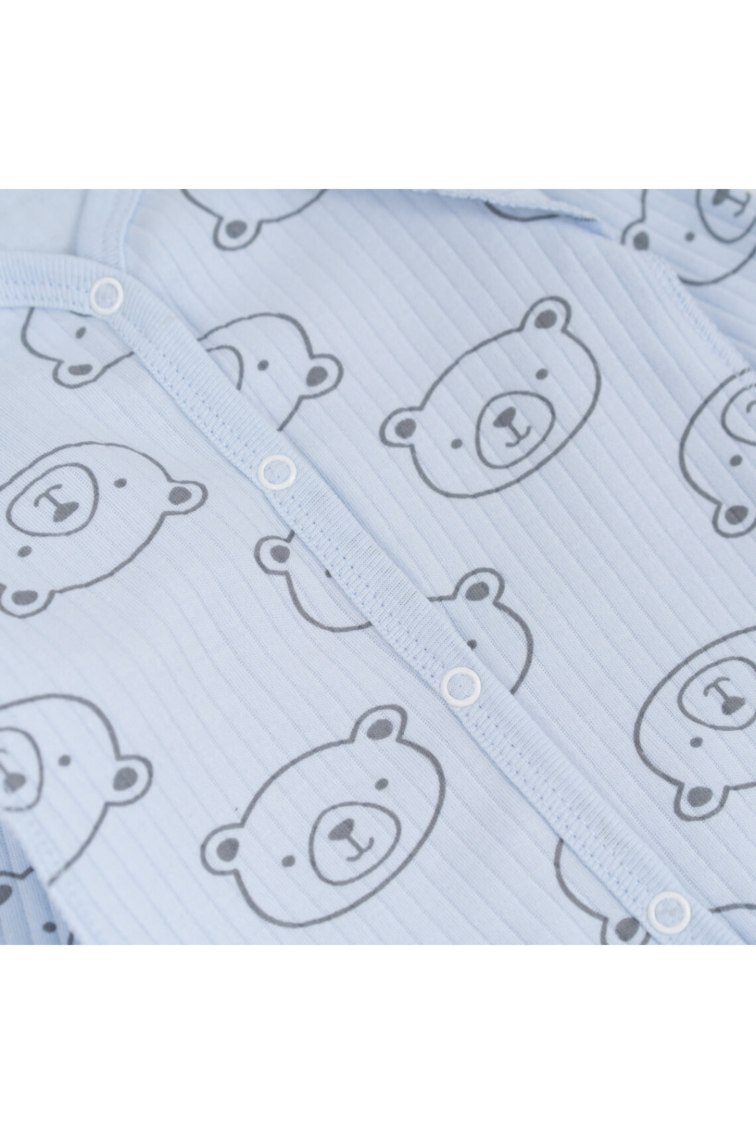 Пара сліпів  для новонароджених блакитний інтерлок