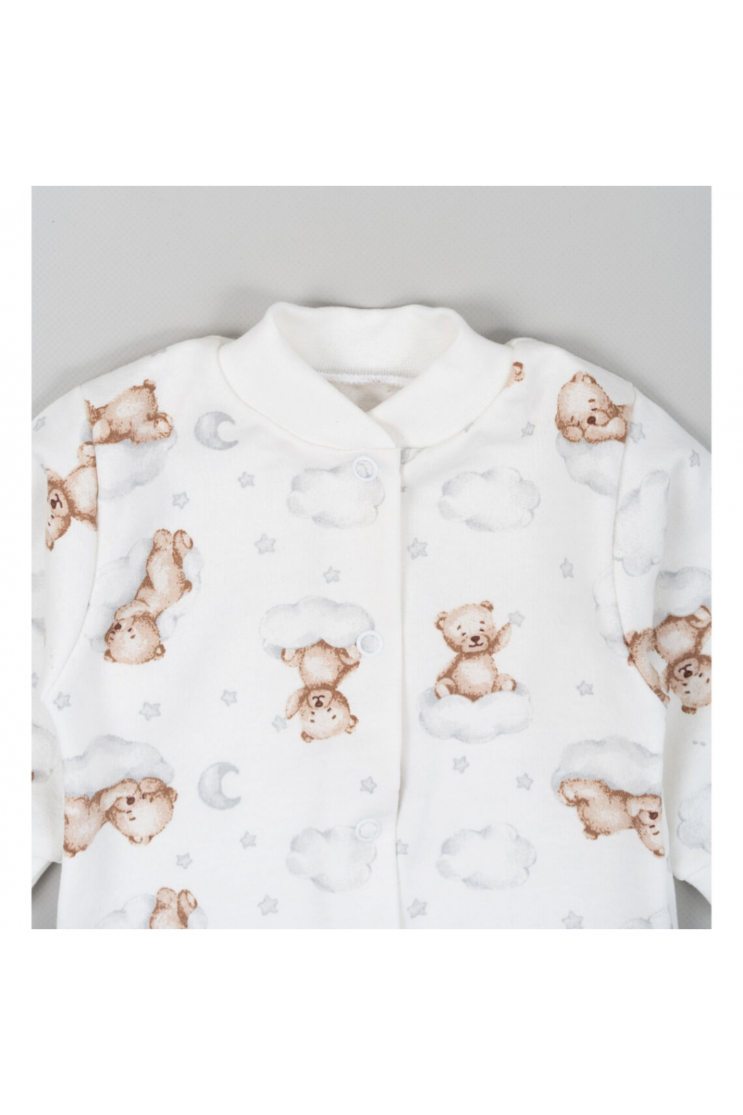 Кофтинка для малят молочний Хмарка начіс (футер)