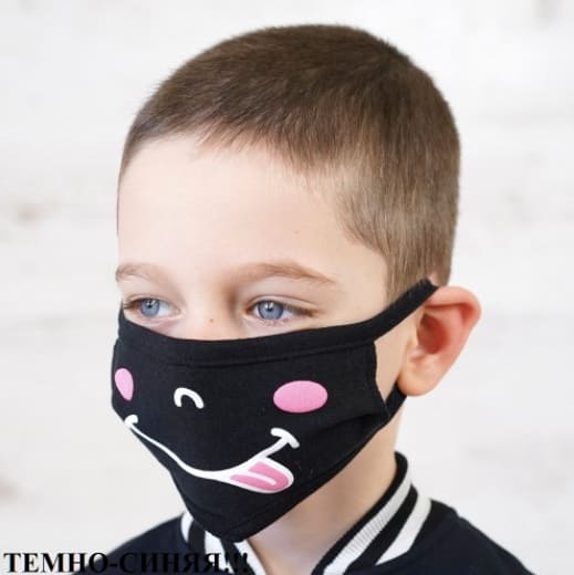 Детская многоразовая маска для лица