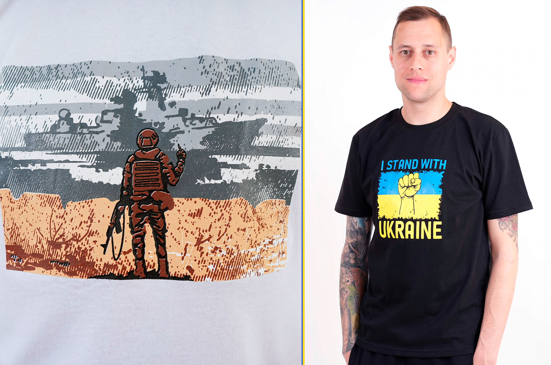 Чоловічі футболки "Русский военный корабль"