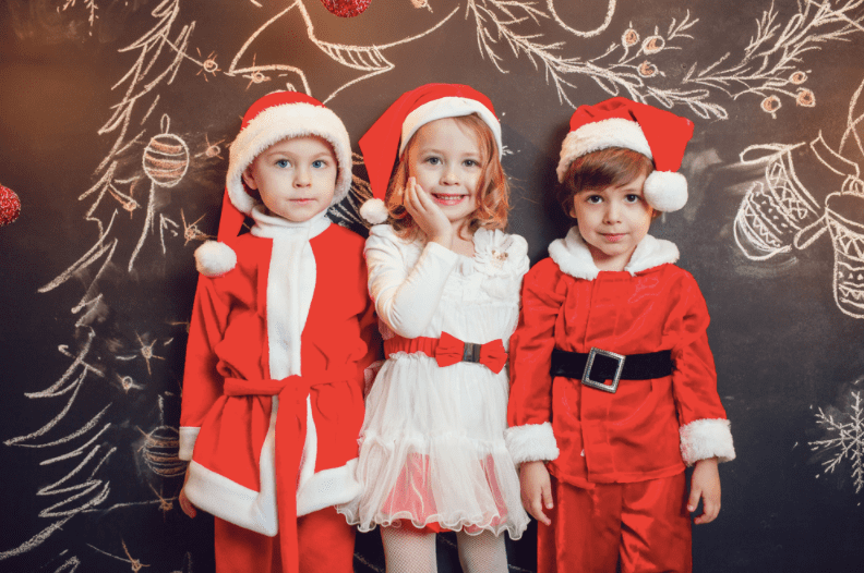 Одежда для новогодней фотосессии для детей