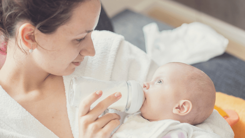 Питание новорожденного ребенка