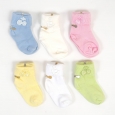 шкарпетки з декором для новонароджених
